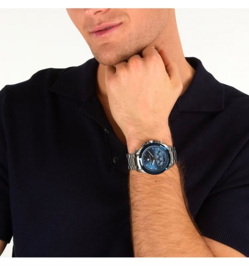 Orologio Cronografo Cassa Acciaio Maserati traguardo