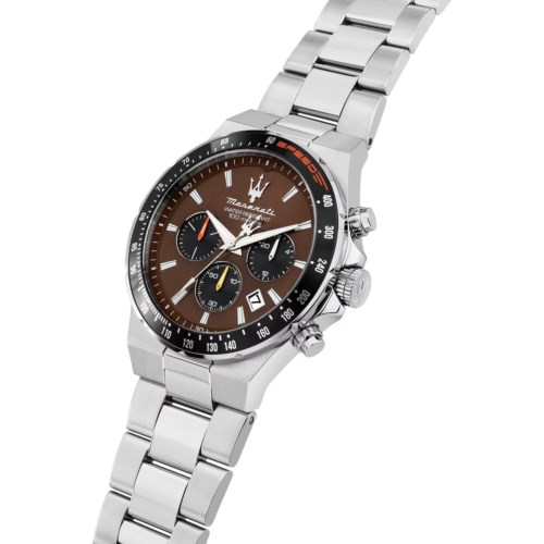 Orologio Cronografo Cassa Acciaio Maserati Sfida