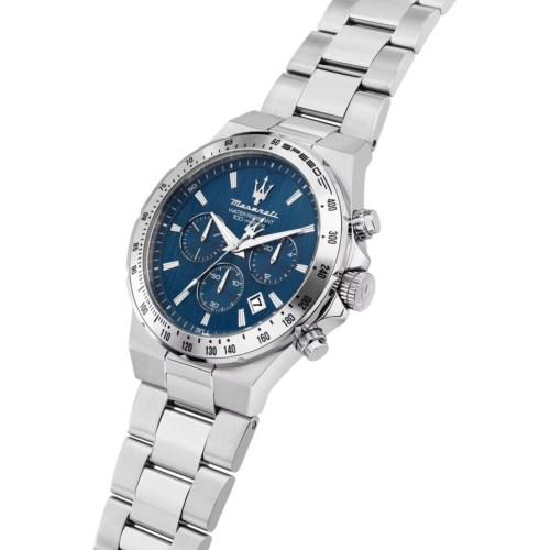 Orologio Cronografo Cassa Acciaio Maserati Sfida