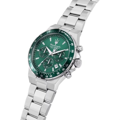 Orologio Cronografo Cassa Acciaio Maserati Sfida