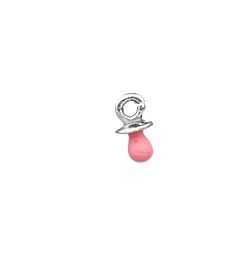 dodo mariani Stopper st4 stopper ciuccio smaltato rosa