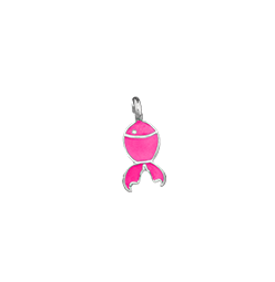dodo mariani Stopper st4 stopper pesce fuxia smaltato