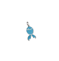 dodo mariani Stopper st4 stopper pesce turchese smaltato