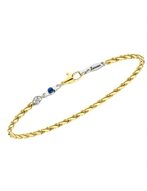 Bracciale Zancan Insignia Gold UB059GB dettagli