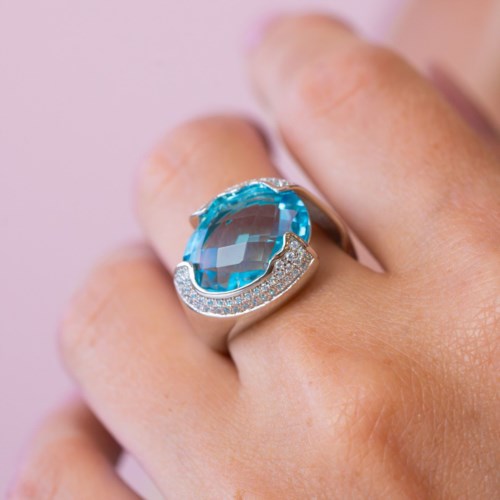 Anello Boccadamo Cristallo