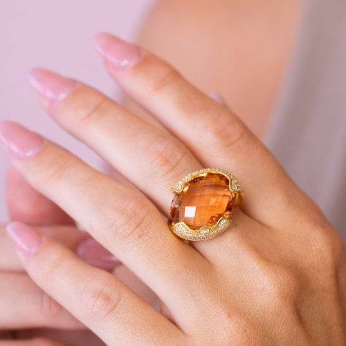 Anello Bronzo Boccadamo Sharada