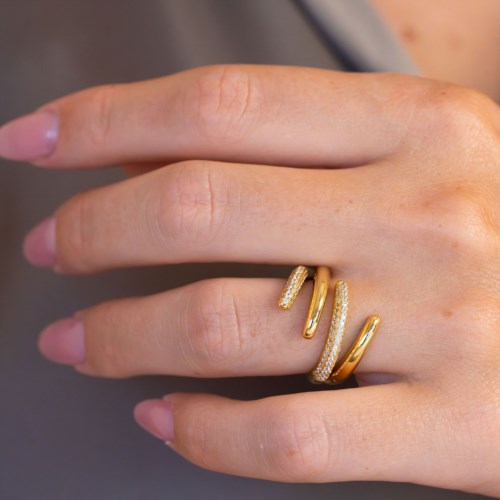 Anello Boccadamo Bronzo