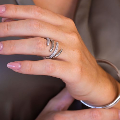 Anello Boccadamo Bronzo