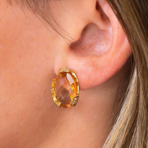 Orecchini Boccadamo Bronzo
