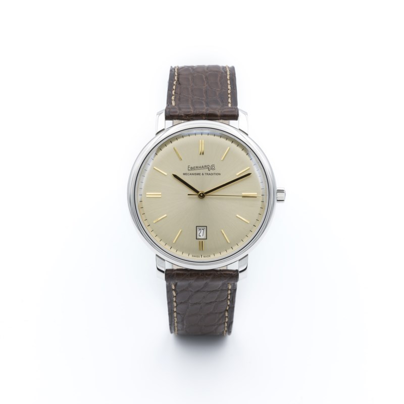 Orologio Automatico EBERHARD Aliante Aliante Acciaio 40 mm Uomo