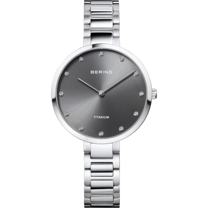 Orologio Quarzo Bering Titanium 11334 11334-772 Titanio 34 mm Donna