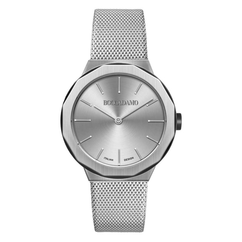 Orologio Quarzo BOCCADAMO Icona Ic002 Acciaio 40 mm Uomo