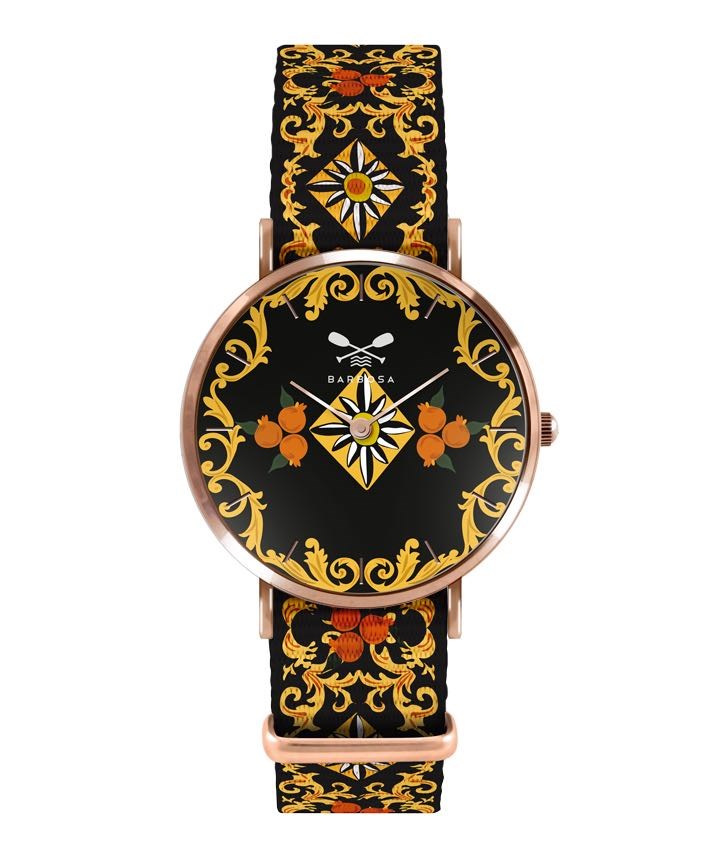 Orologio Quarzo BARBOSA Sicily Acciaio 36 mm Donna