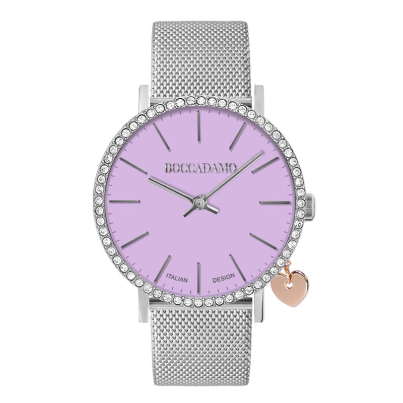 Orologio Quarzo BOCCADAMO Mya time Acciaio 37 mm Donna