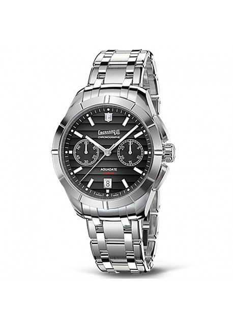 Orologio Automatico EBERHARD 31071.3 ca Aquadate chrono Acciaio 41 mm Uomo