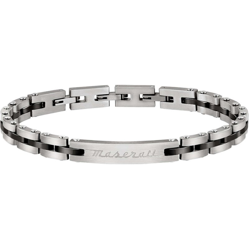 Bracciale MASERATI J Jm220asr07 Acciaio Ceramica Uomo