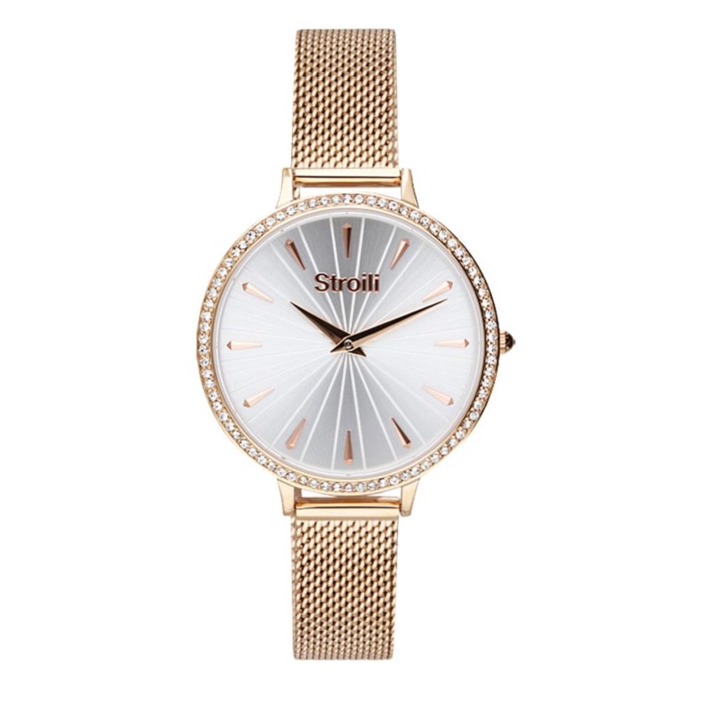 Orologio Quarzo STROILI Lady losanna 1665834 Acciaio dorato 35 mm Donna