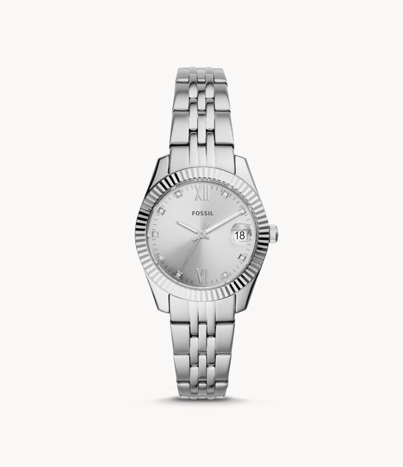 Orologio Quarzo FOSSIL Scarlette mini Es4897 Acciaio 32 mm Donna