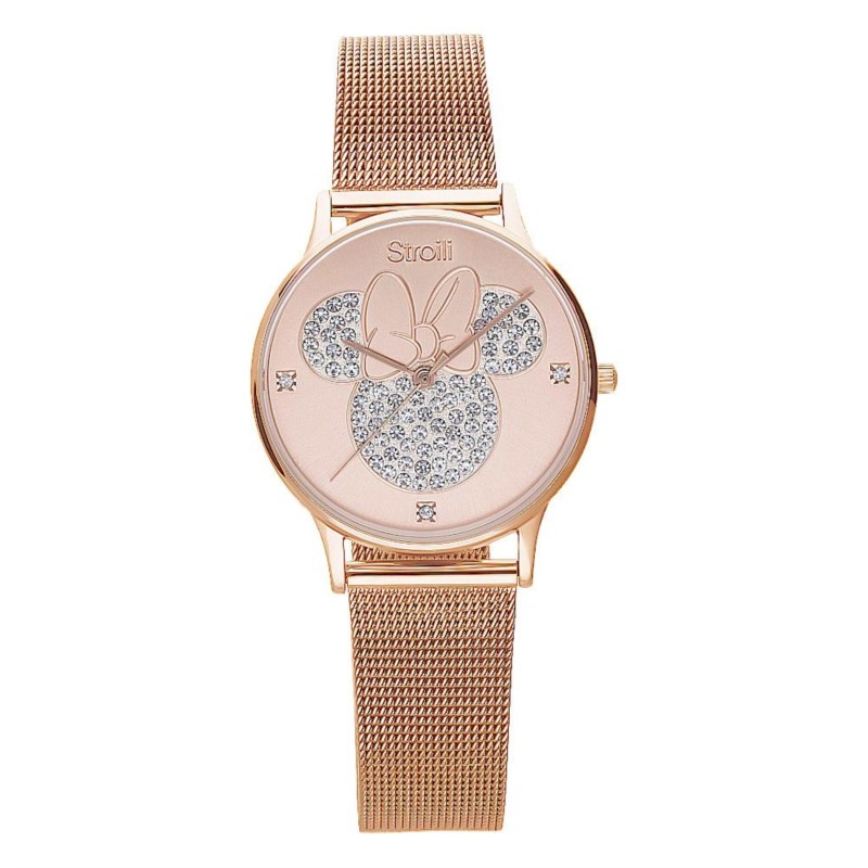 Orologio Quarzo STROILI Disney 1666764 Acciaio rosa 32 mm Donna