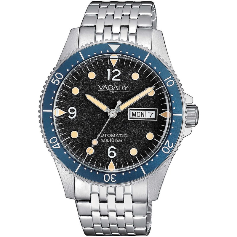 Orologio Automatico VAGARY Gear matic Ix3-319-51 Acciaio 40 mm Uomo