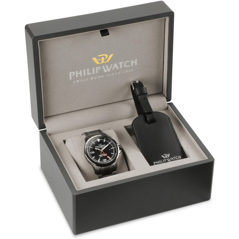 Orologio Quarzo PHILIP WATCH Grand reef R8253214002 Acciaio 43 mm Uomo