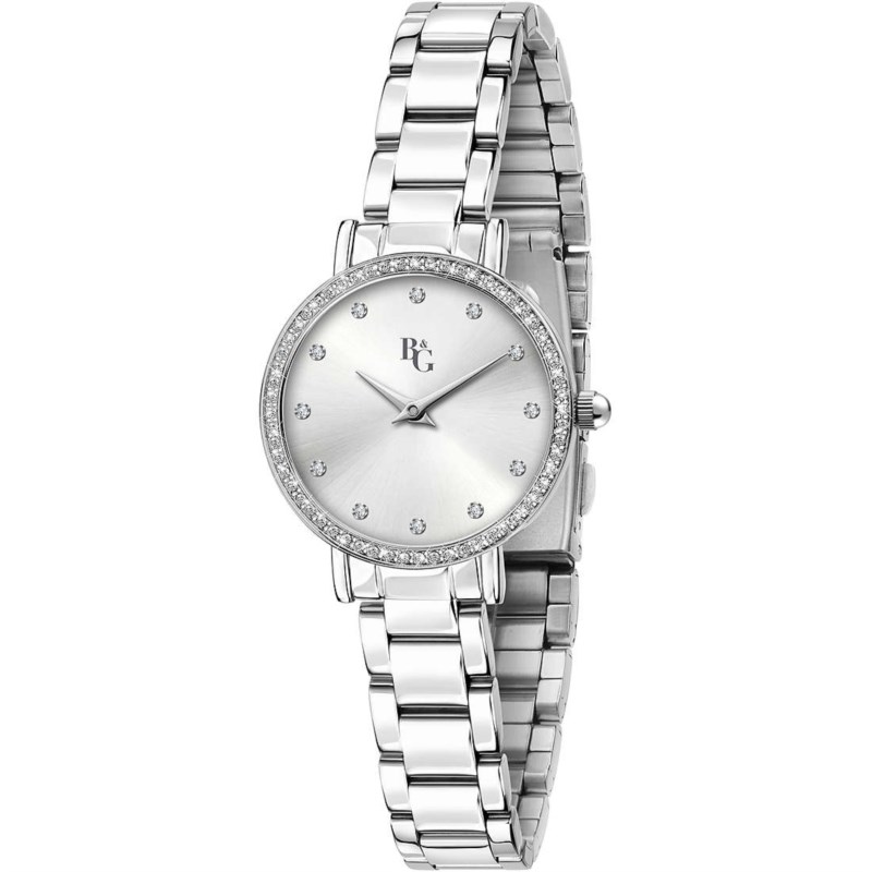 Orologio Quarzo B\u0026G Pretty R3853252528 Acciaio 28 mm Donna