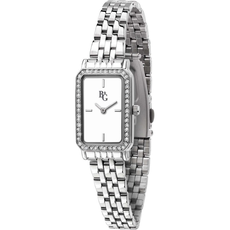 Orologio Quarzo B\u0026G Shiny R3853292502 Acciaio 22 mm Donna