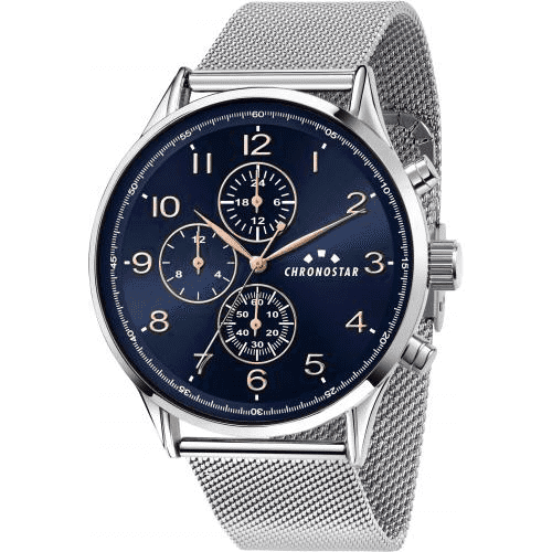 Orologio Quarzo CHRONOSTAR Dandy R3753300003 Acciaio 44 mm Uomo