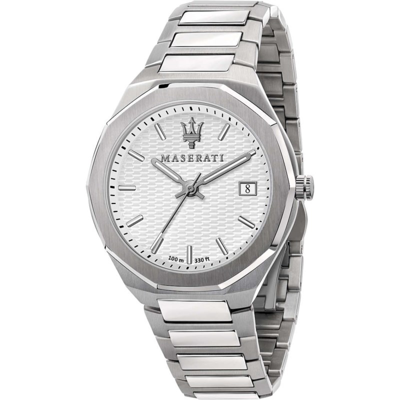 Orologio Quarzo MASERATI Stile R8853142005 Acciaio 42 mm Uomo