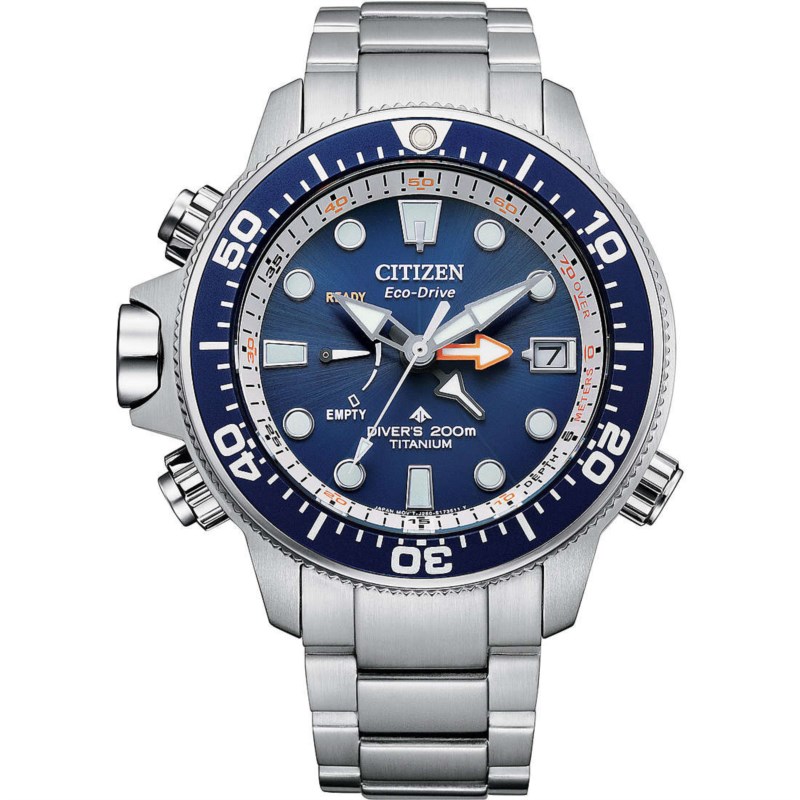Orologio Eco drive CITIZEN Promaster Bn2041-81l Titanio 46 mm Uomo