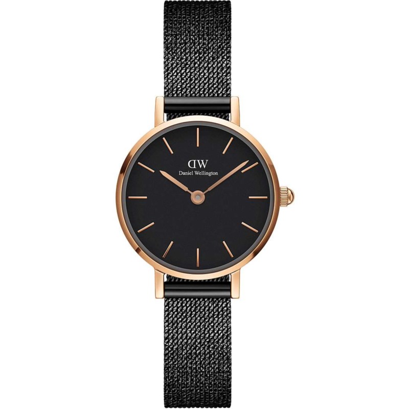 Orologio Quarzo DANIEL WELLINGTON Petite melrose Dw00100441 Acciaio rosa 24  mm Donna