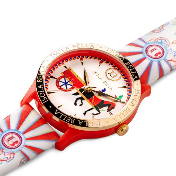 Orologio Quarzo ISOLA BELLA Orologio 40000049 orologio easy carretto  Acciaio dorato 38 mm Donna