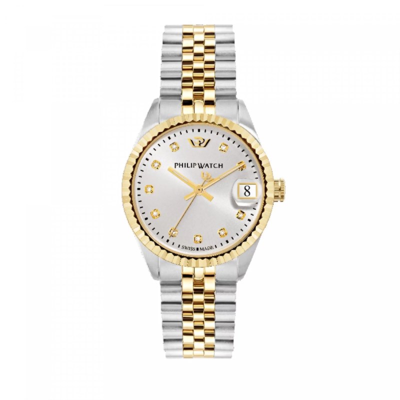 Orologio Quarzo PHILIP WATCH Caribe R8253597584 Acciaio 35 mm Donna
