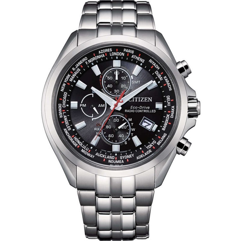 Orologio Eco drive CITIZEN H804 At8200-87e Acciaio 44 mm Uomo