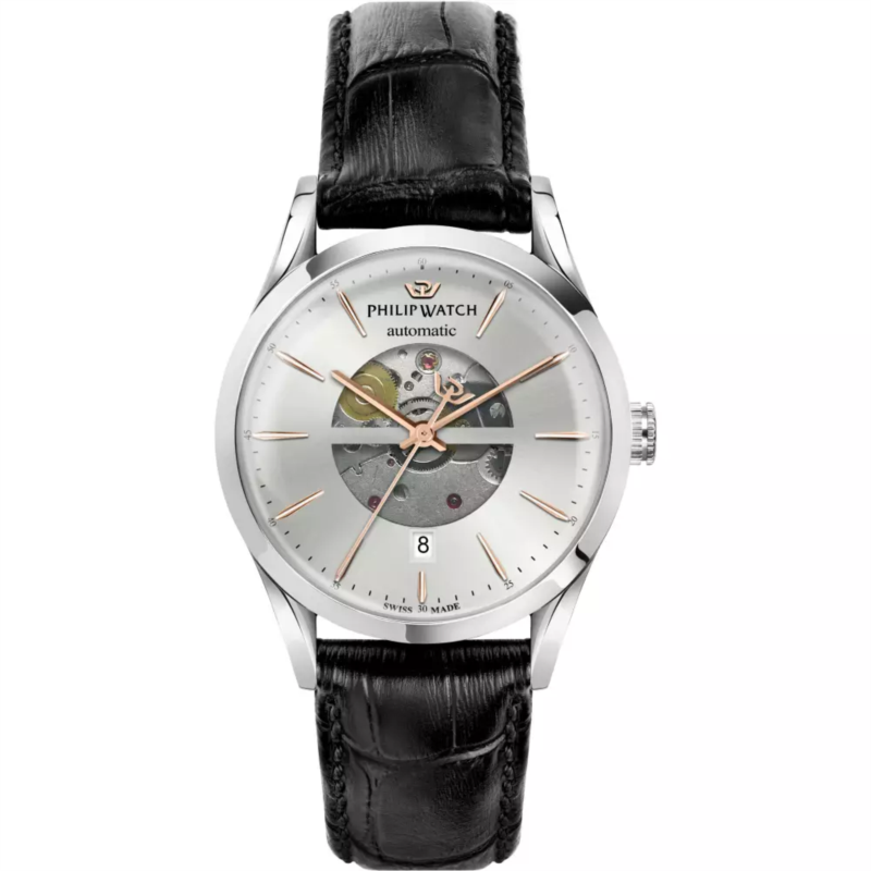 Orologio Automatico PHILIP WATCH Sunray R8221180016 Acciaio 39 mm Uomo