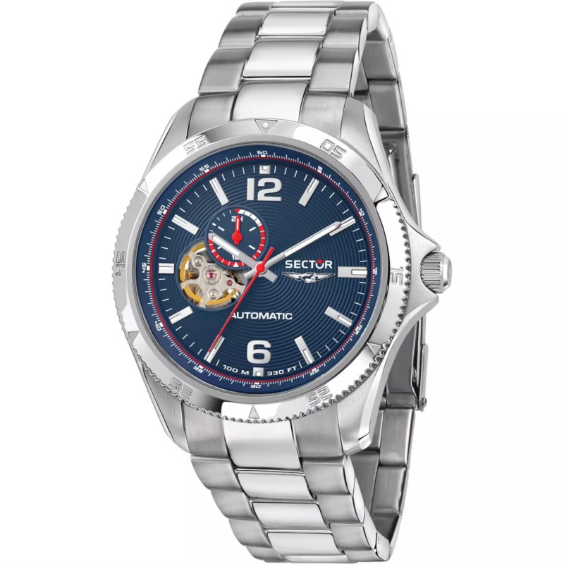 Orologio Automatico SECTOR Collezione 650 R3223231001 Acciaio 43 mm Uomo