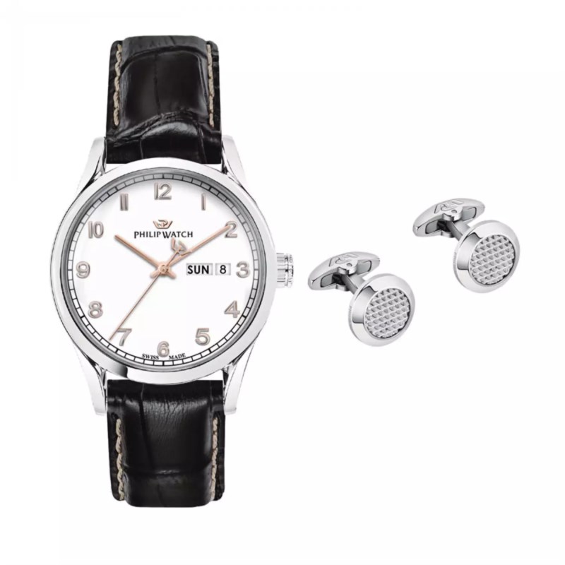 Orologio Quarzo PHILIP WATCH Sunray R8251180017 Acciaio 39 mm Uomo
