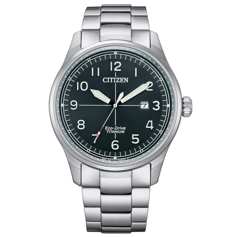 Orologio Eco drive CITIZEN Super titanium Bm7570-80x Titanio 42 mm Uomo