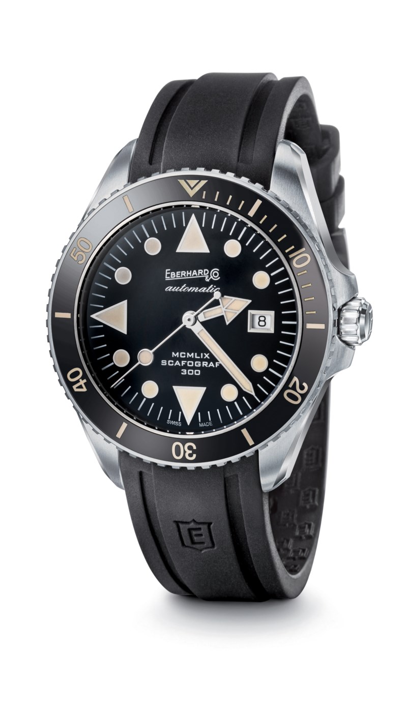 Orologio Automatico EBERHARD Scafograf 300 Scafograf 300 mcmlix Acciaio 43  mm Uomo