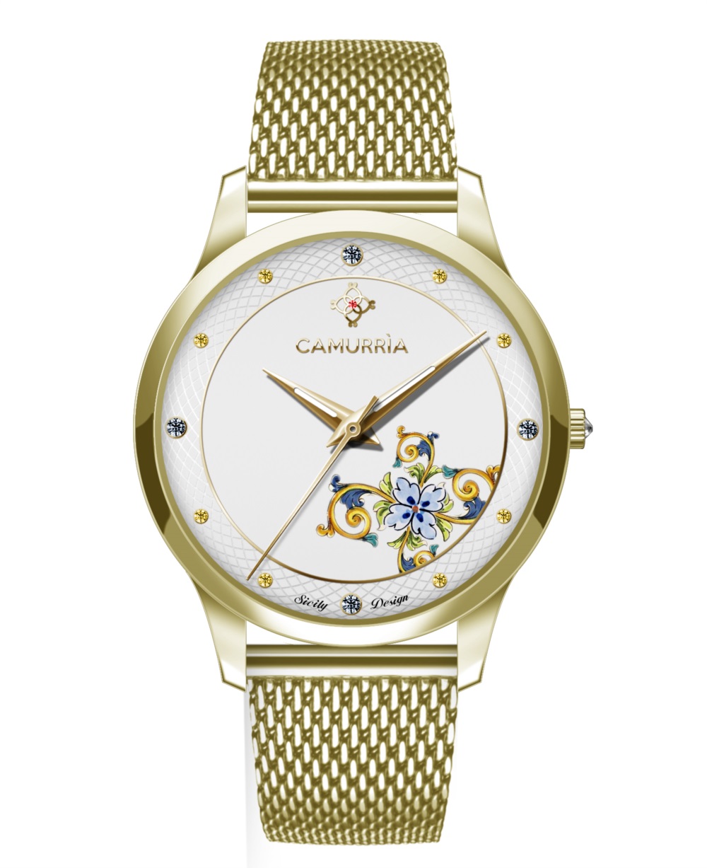 Orologio Quarzo CAMURRIA Ciuri d'amicizia Metallo 37 mm Donna