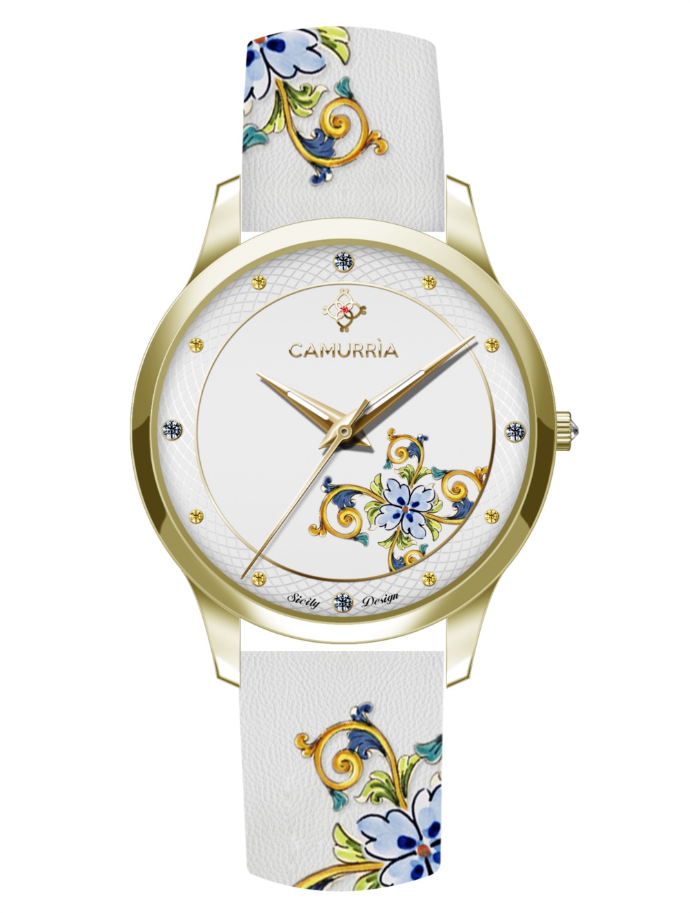 Orologio Quarzo CAMURRIA Ciuri d'amicizia Metallo 37 mm Donna
