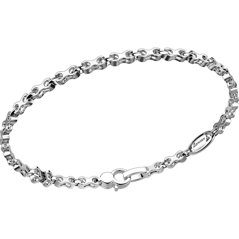 bracciale argento uomo