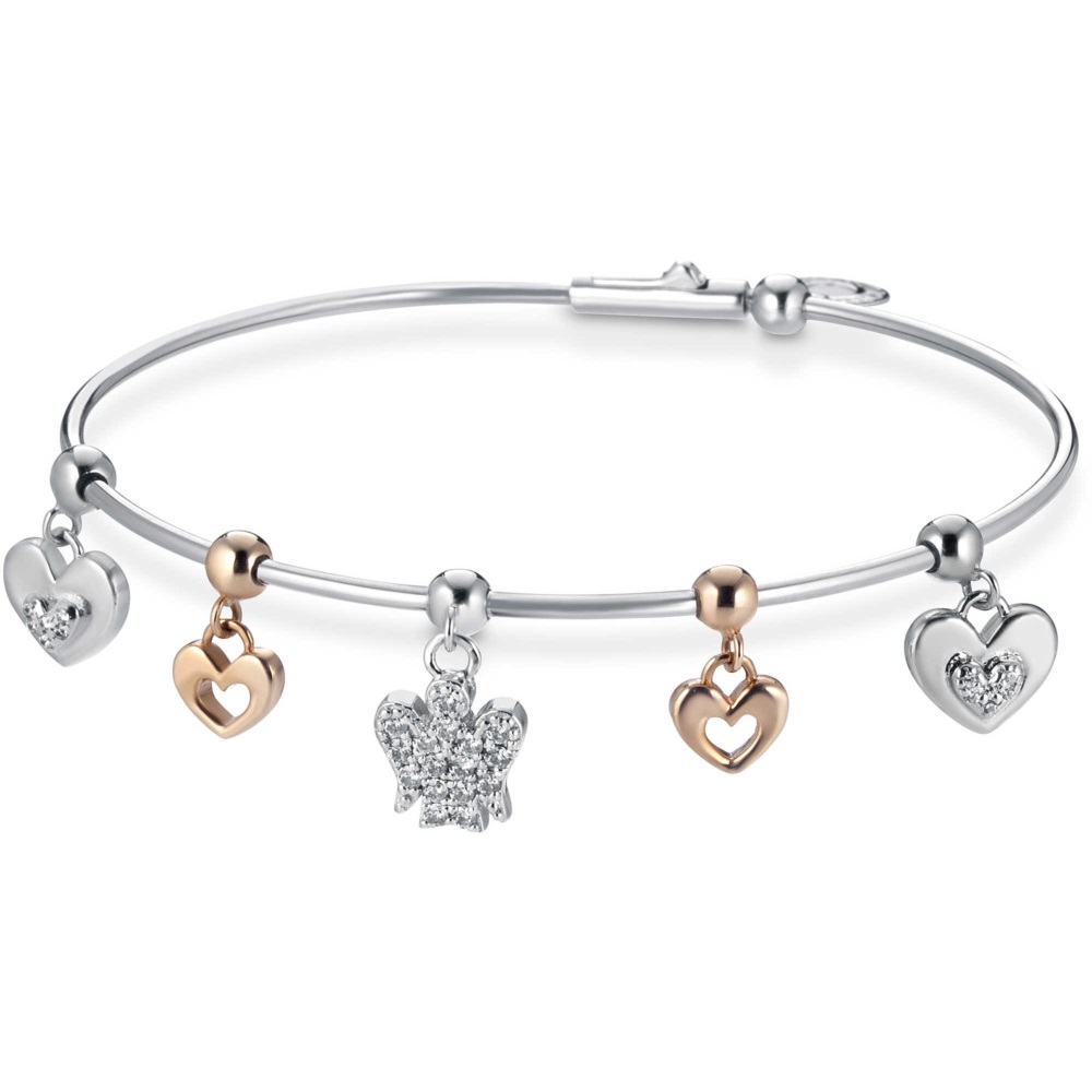 Bracciale ROBERTO GIANNOTTI Angeli Gia335 Argento Argento rosato Donna