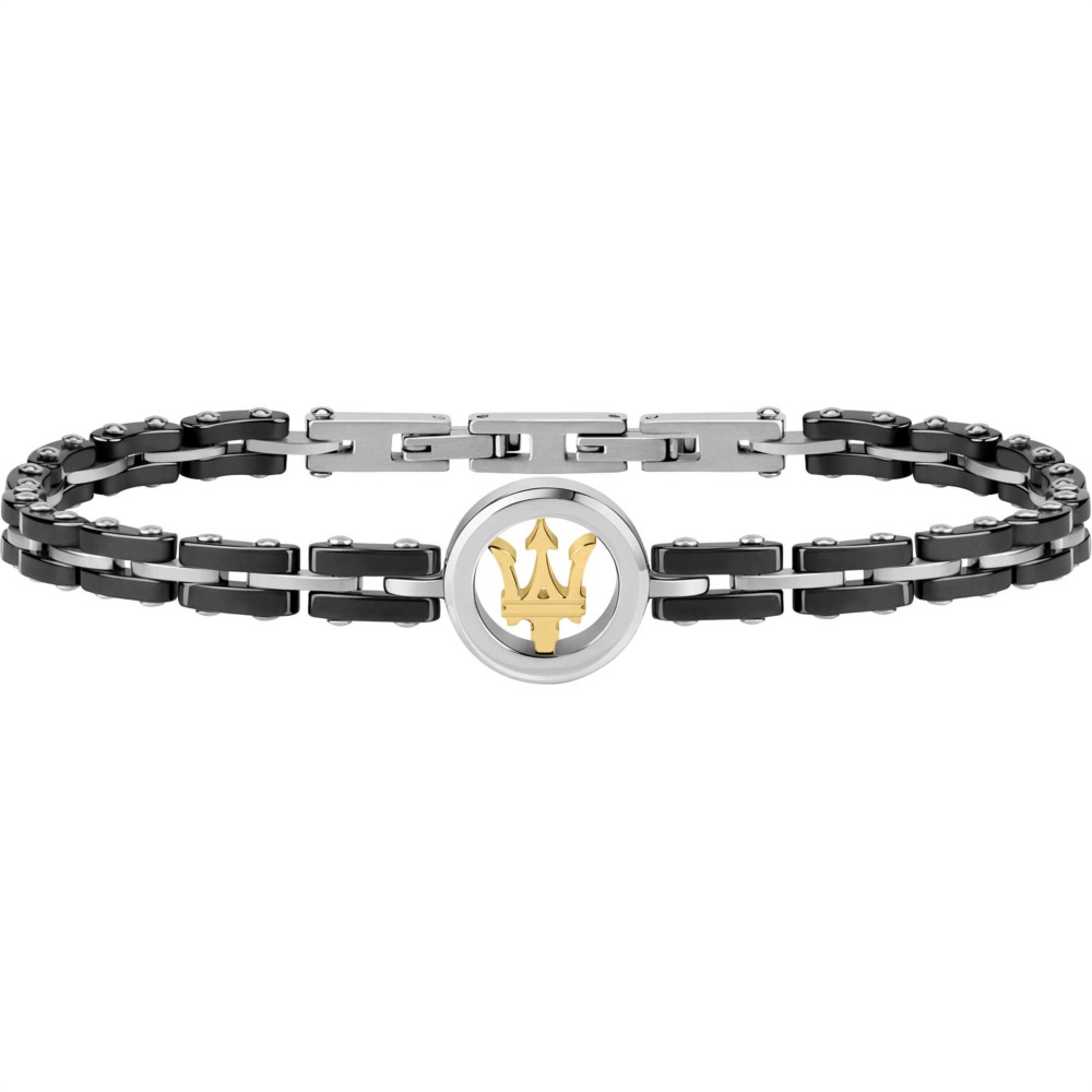 Bracciale MASERATI J Jm219aqh12 Acciaio Ceramica Uomo