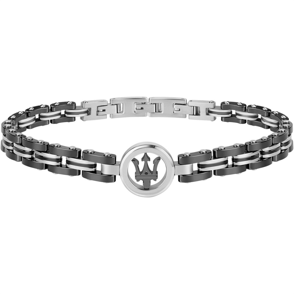 Bracciale MASERATI J Jm219aqh13 Acciaio Ceramica Uomo