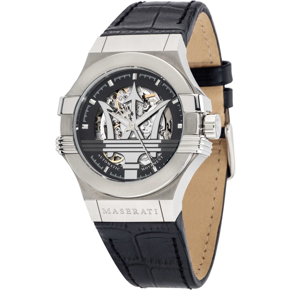 Orologio Automatico MASERATI Potenza R8821108001 Acciaio 40 mm Uomo