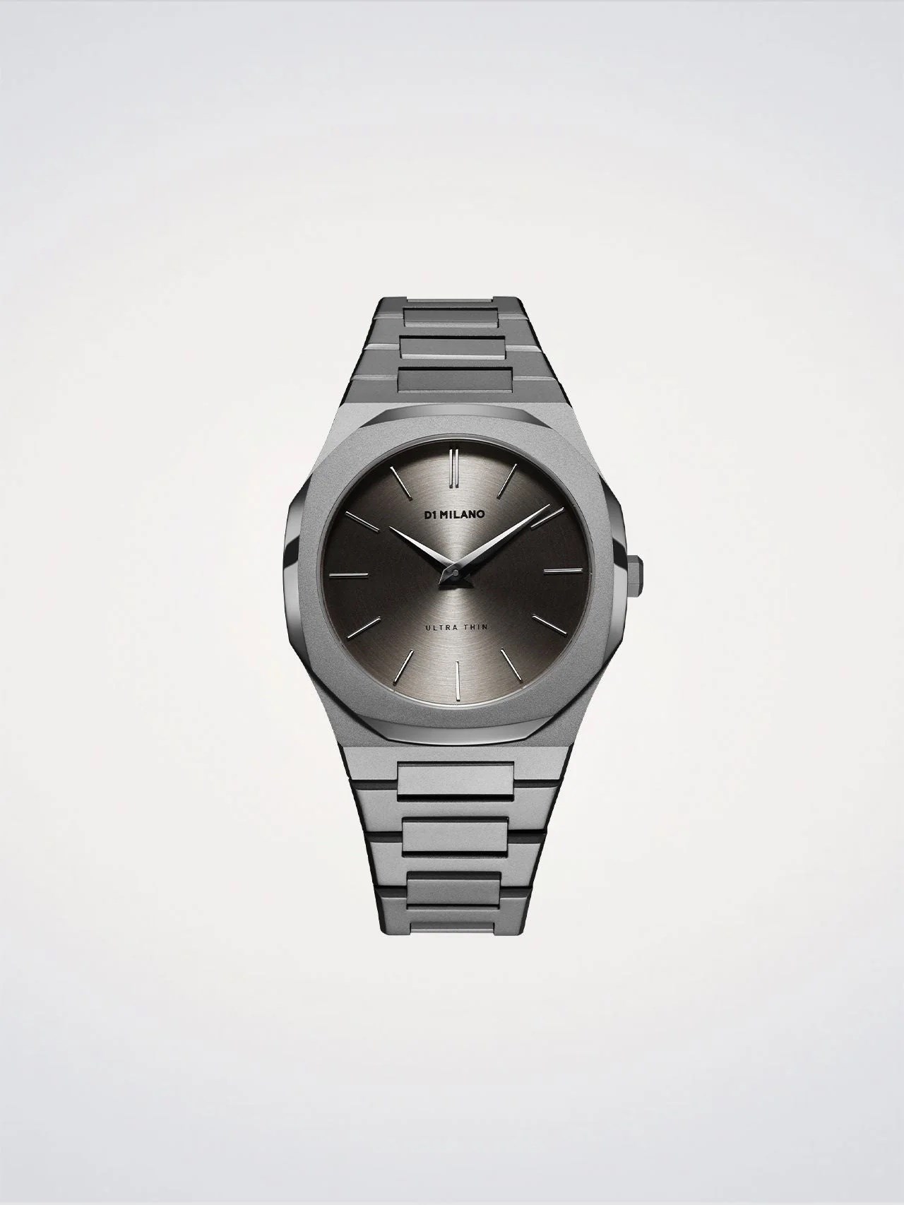 Orologio Uomo Milano D1 Analogico – Modello D1-DTRJ02, Grigio Con Cinturino A Striscia, 11 Mm Di Spessore