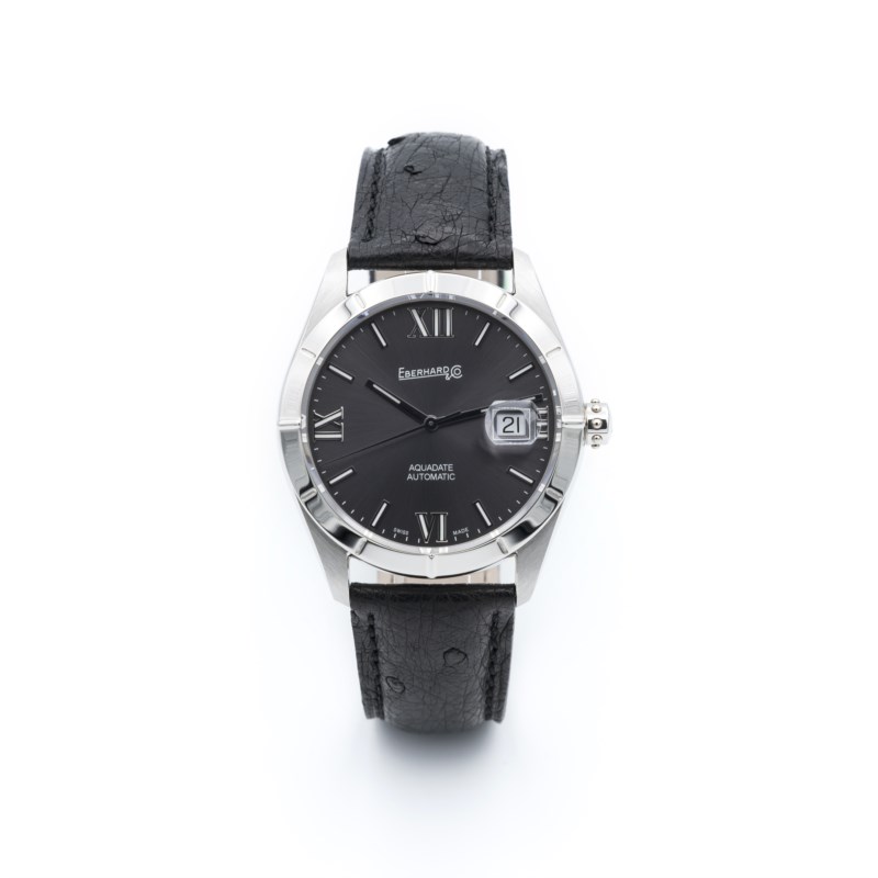 Orologio Automatico EBERHARD Aquadate Aquadate Acciaio 39 mm Uomo