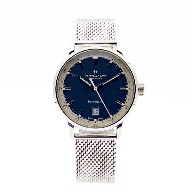 Orologio Automatico HAMILTON American classic H38425140 Acciaio 40 mm Uomo