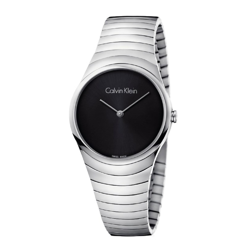 Orologio Quarzo Calvin klein Whirl K8a23141 Acciaio 33 mm Donna